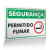 Placa Segurança - Permitido Fumar