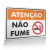 Placa Atenção - Não Fume