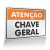 Placa Atenção - Chave Geral