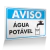 Placa Aviso - Água Potável