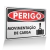Placa Perigo - Movimentação de Carga