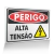 Placa Perigo - Alta Tensão