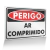 Placa Perigo - Ar Comprimido