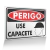 Placa Perigo - Use Capacete