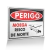 Placa Perigo - Moega Risco de Morte - comprar online