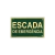 Placa Fotoluminescente - Escada de Emergência - comprar online