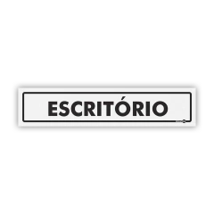 Placa - Escritório