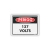 Placa - Perigo 127 V