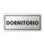 Placa - Dormitório - comprar online