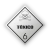 Placa Rótulo de Risco Classe 6 Tóxico - comprar online