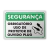 Placa Segurança - Use Protetor de Ouvido Plug na internet
