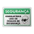 Placa Segurança - Use Óculos de Segurança na internet