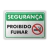 Placa Segurança - Proibido Fumar - comprar online