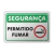 Placa Segurança - Permitido Fumar - comprar online