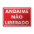 Placa Segurança - Andaime Não Liberado - comprar online