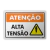 Placa Atenção - Alta Tensão - comprar online