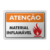 Placa Atenção - Líquido Inflamável - comprar online