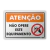 Placa Atenção - Não Opere Este Equipamento - comprar online
