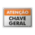 Placa Atenção - Chave Geral - comprar online