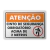 Placa Atenção - Cinto de Segurança Obrigatório Acima de 2 Metros - comprar online