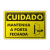Placa Cuidado - Mantenha a Porta Fechada - comprar online