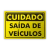 Placa Cuidado - Saída de Veículos - comprar online