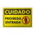 Placa Cuidado - Proibida Entrada - comprar online