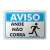 Placa Aviso - Ande Não Corre - comprar online
