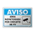 Placa Aviso - Área Monitorada por Circuito de TV - comprar online