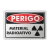 Placa Perigo - Material Radioativo - comprar online