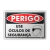 Placa Perigo - Use Óculos de Segurança - comprar online