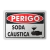 Placa Perigo - Soda Cáustica - comprar online