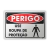 Placa Perigo - Use Roupa de Proteção - comprar online
