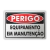 Placa Perigo - Equipamento em Manutenção - comprar online