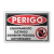 Placa Perigo - Equipamento Elétrico Somente Pessoal Autorizado - comprar online