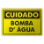 Placa - Cuidado Bomba D'água