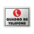 Placa - Quadro de Telefone