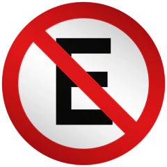 Placa R6A Proibido estacionar