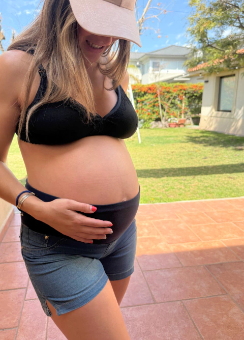 Short Maternidad Jean Elastizado - comprar online