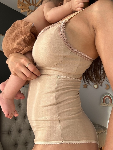 Trusa Post Parto July Nude - comprar online