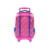 MOCHILA INFANTIL COM RODINHAS PRINCESAS 3D 18L XERYUS na internet
