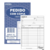 BLOCO PEDIDO COM COPIA PRETO 40 MM X 2 VIAS - SAO DOMINGOS