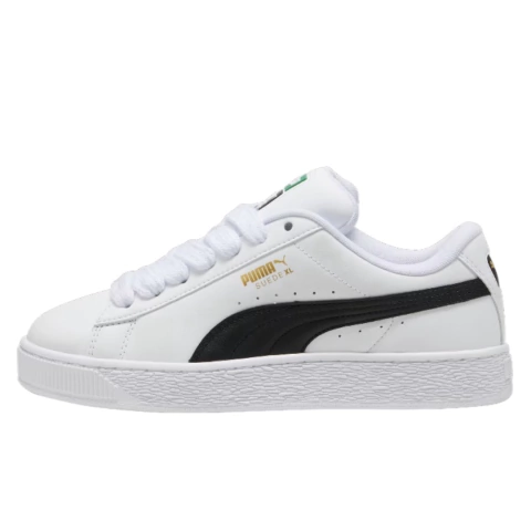 Puma Suede XL Couro "White/Black"