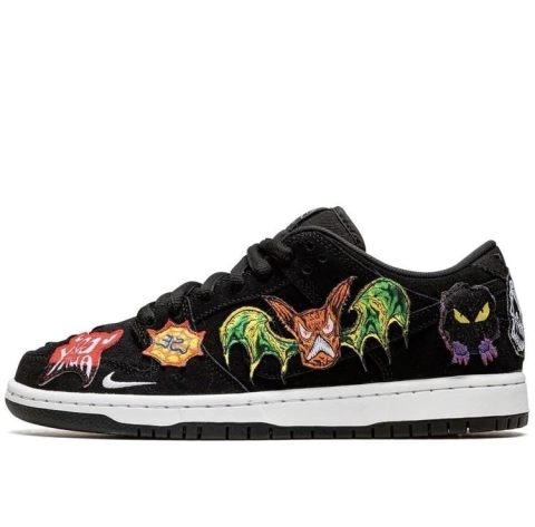 Neckface x Nike SB Dunk Low Pro "Black"