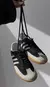 TÊNIS ADIDAS SAMBA BLACK/CINZA COURO na internet