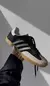 TÊNIS ADIDAS SAMBA BLACK/CINZA COURO - EXCLUSIVE OUTLET