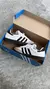 TENIS ADIDAS SAMBA COURO/ SINTÉTICO WHITE BLACK - comprar online
