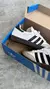 TENIS ADIDAS SAMBA COURO/ SINTÉTICO WHITE BLACK na internet