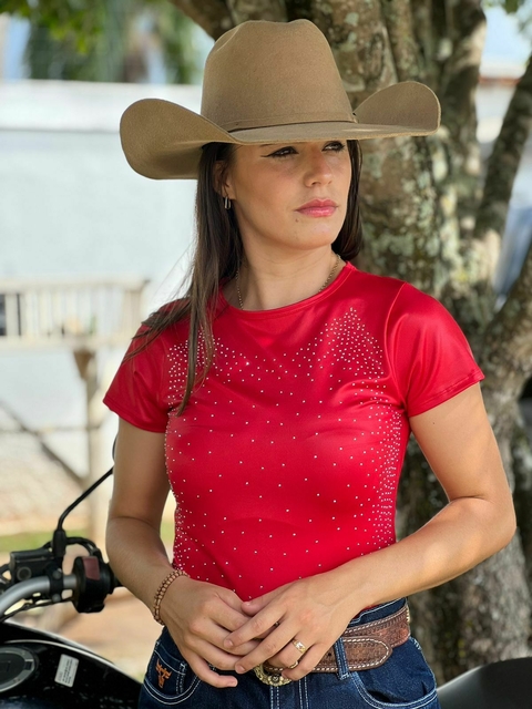 body vermelho paraiso country