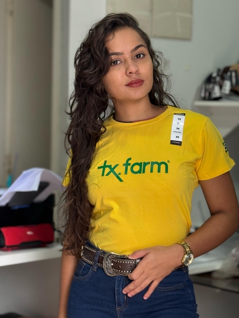 camiseta Texas farm feminina - comprar online